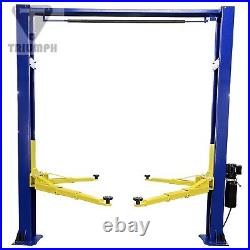 New Triumph 9,000 lbs. 2-Post Auto Lift Overhead Model Asymmetric Arms 220V