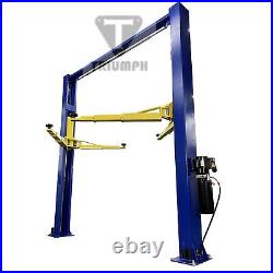 New Triumph 9,000 lbs. 2-Post Auto Lift Overhead Model Asymmetric Arms 220V