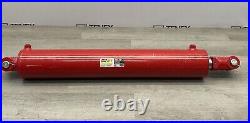 NorTrac Heavy-Duty Welded Hydraulic Cylinder 3000 PSI 5in Bore 30in Stroke P-12A