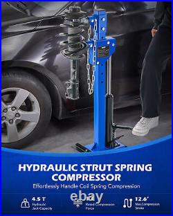 OMT Hydraulic Strut Spring Compressor 1 T Rated Compression Force Heavy Duty