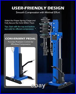 OMT Hydraulic Strut Spring Compressor 1 T Rated Compression Force Heavy Duty