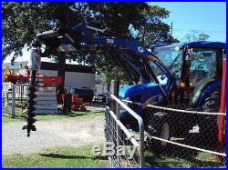 Off set heavy duty Premier hydraulic auger for a tractor