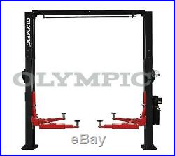 Olympic Deluxe Commercial Xl 9,000 Lb 2 Post Overhead Car Lift 5-year ...