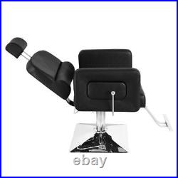 OmySalon All Purpose Chair Reclining for Salon Hydraulic Barber Chair Heavy Duty