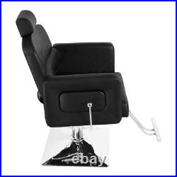 OmySalon All Purpose Chair Reclining for Salon Hydraulic Barber Chair Heavy Duty