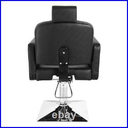 OmySalon All Purpose Chair Reclining for Salon Hydraulic Barber Chair Heavy Duty