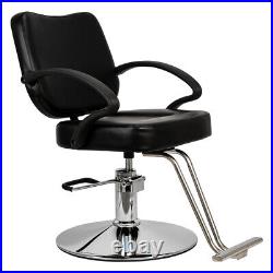 OmySalon Hydraulic Styling Chair Heavy Duty for Hair Salon Barber Stylist Chair