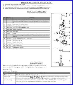 One Heavy-Duty Electric Jack For RVs Campers Boats Trucks Trailers w 3500lb Cap