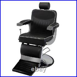 PENNYNANA Heavy Duty Recline Barber Salon Chair Hydraulic Beauty Salon Equipment