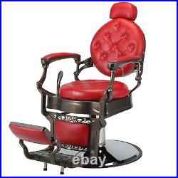 PENNYNANA Heavy Duty Salon Chair Hydraulic Recline Salon Beauty Styling Chair