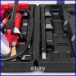 PITTSBURGH Portable 4 Ton Heavy Duty Hydraulic Body Repair Kit with Case Red 58204