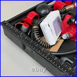 PITTSBURGH Portable 4 Ton Heavy Duty Hydraulic Body Repair Kit with Case Red 58204