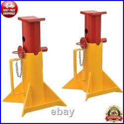 Pair of Forklift Jack Stands Heavy Duty Car Truck Auto 26000 Lb Capacity Repairs