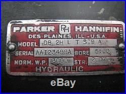 Parker Hannifin Heavy Duty Hydraulic Crimper DB2HLTSI9A 7 adjustable Gates dies