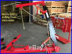 Portable Auto Body Frame Puller Straightener roof free clamps