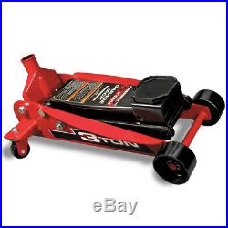 Powerbuilt 3 Ton Heavy Duty Floor Jack, Garage Hydraulic Jack, 647593