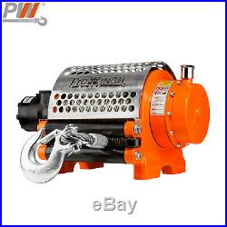 ProWinch Hydraulic Winch Incorporated Roller 20000 lbs. Heavy Duty 24V Wired/