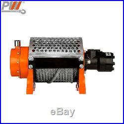 ProWinch Hydraulic Winch Incorporated Roller 20000 lbs. Heavy Duty 24V Wired/
