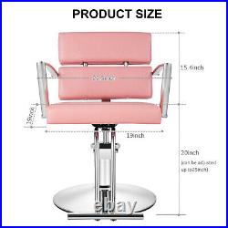 Pro All Purpose Hydraulic Barber Chairs Heavy Duty Salon Beauty Shampoo Styling