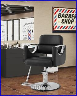 Pro Black 360° Heavy Duty Hydraulic Barber Chair Salon Spa Beauty Hair Styling Pro Black 360° Heavy Duty Hydraulic Barber Chair Salon Spa Beauty Hair Styling