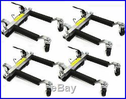 Pro Go Under Car Jack Lift Heavy Duty Hydraulic Car Dolly Set of 4pc 1500LBS