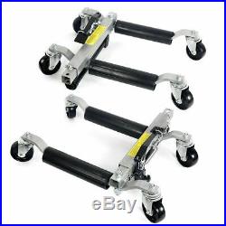 Pro Go Under Car Jack Lift Heavy Duty Hydraulic Car Dolly Set of 4pc 1500LBS