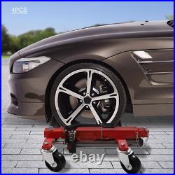 Pro Go Under Car Jack Lift Heavy Duty Hydraulic Car Dolly Set of 4pc 1500LBS USA