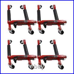 Pro Go Under Car Jack Lift Heavy Duty Hydraulic Car Dolly Set of 4pc 1500LBS USA