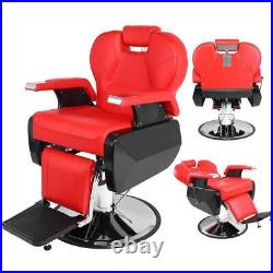 Pro Hydraulic Recline Barber Chair Heavy Duty Shampoo Spa Beauty Salon Equipment
