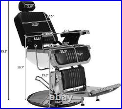 Pro Hydraulic Recline Barber Chair Heavy Duty Shampoo Spa Beauty Salon Equipment