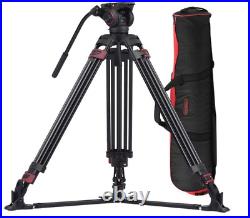 Professional Tripod Heavy Duty Hydraulic Head Ball 15KG Miliboo MTT609