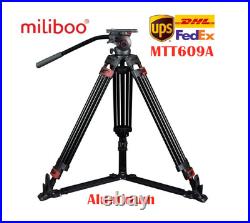 Professional Tripod Heavy Duty Hydraulic Head Ball 15KG Miliboo MTT609