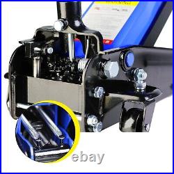Quick Lift Heavy-Duty Dual Pump Ultra Low Profile Hydraulic Floor Jack