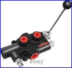 RYFT 25GPM Auto Control Detent Valve, Heavy Duty Hydraulic Log Splitter Black