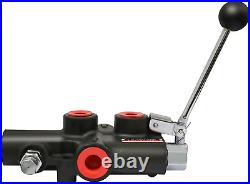 RYFT 25GPM Auto Control Detent Valve, Heavy Duty Hydraulic Log Splitter Black