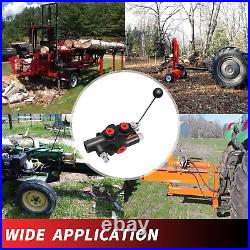 RYFT 25GPM Auto Control Detent Valve, Heavy Duty Hydraulic Log Splitter Black