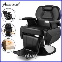 Recline All Purpose Barber Chair Heavy Duty Hydraulic Beauty Salon Spa Stylist