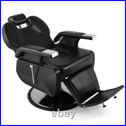 Recline All Purpose Barber Chair Heavy Duty Hydraulic Beauty Salon Spa Stylist