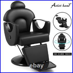 Reclining Heavy Duty Hydraulic Barber Chair All Purpose Salon Beauty Spa Styling