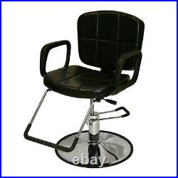 Reclining Hydraulic Barber Chair ABS Shampoo Bowl Sink Salon Spa Hair Equipment