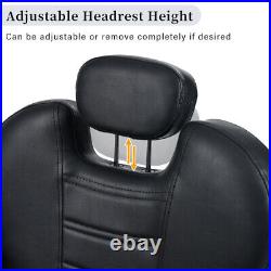 Reclining barber Chair Salon Chair Heavy Duty Hydraulic Pump 360° Rotation