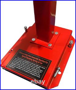 - Red Heavy Duty Hydraulic Vehicle Auto Spring Compressor Hand Operate Spring Co