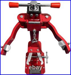 - Red Heavy Duty Hydraulic Vehicle Auto Spring Compressor Hand Operate Spring Co