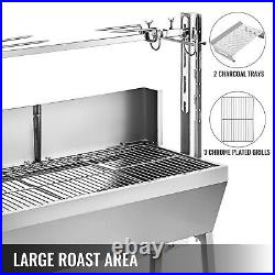 Roaster Machine Bearing Lamb Spit Grill Charcoal Stainless Grill BBQ Pig 132 Lbs