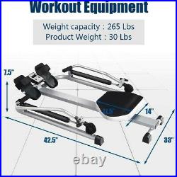 Rowing Machine Heavy Duty Rowers Adjustable 2 Hydraulic Resistance Fitness Home