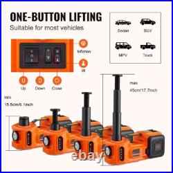 SPZTJK Hydraulic Jack 5Ton + Cordless Wrench Combo Heavy Duty Auto Repair
