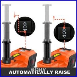 SPZTJK Hydraulic Jack 5Ton + Cordless Wrench Combo Heavy Duty Auto Repair