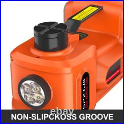 SPZTJK Hydraulic Jack 5Ton + Cordless Wrench Combo Heavy Duty Auto Repair