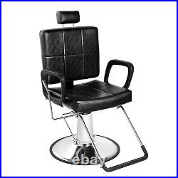 Salon Chair 360 Degrees Rolling Swivel, Heavy Duty Hydraulic Pump