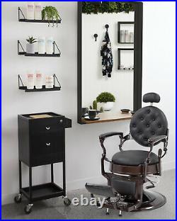 Salon Chair Barber Chair Reclining Hair Cutting Chair Heavy Duty Hydraulic Pump